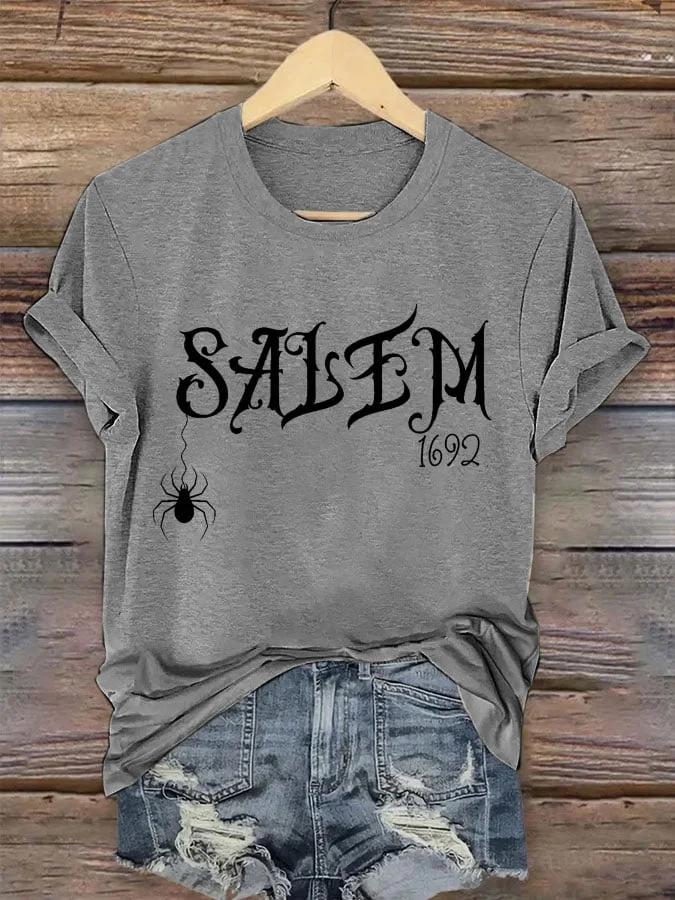 Women's Salem 1692 Halloween Casual Tee