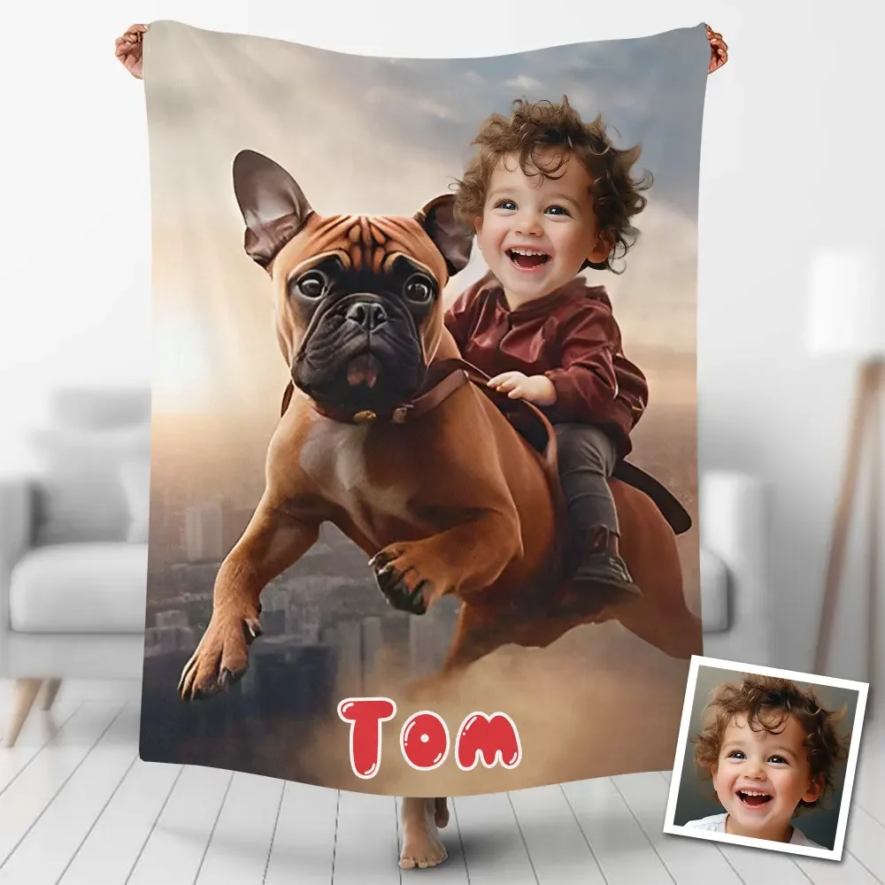 Custom Blanket Personalized Minime Pillow Makemesurprise