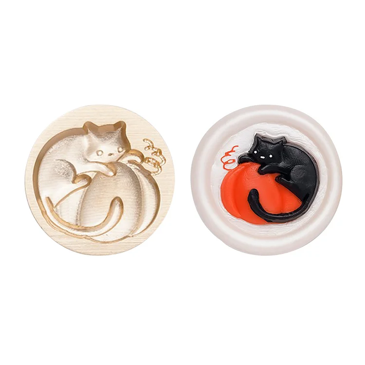 Diy Fire Lacquer Round Sealing Wax Stamp Head gbfke
