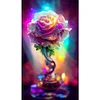 Diamond Painting -DIY Round Drill Rose(45x75cm)
