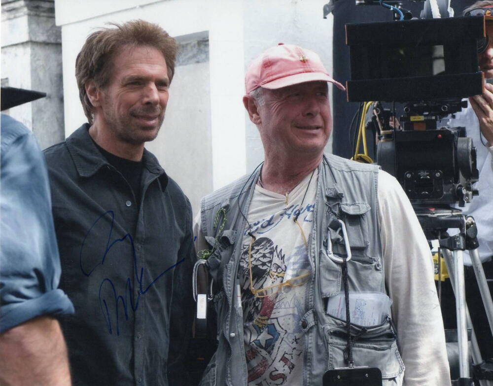 JERRY BRUCKHEIMER SIGNED AUTOGRAPH 8X10 Photo Poster painting - LEGENDARY FILM PRODUCER