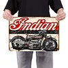 Indian Motorcycle - Metal Tin Signs(8*12Inch/12*16Inch) - Garage&Transport