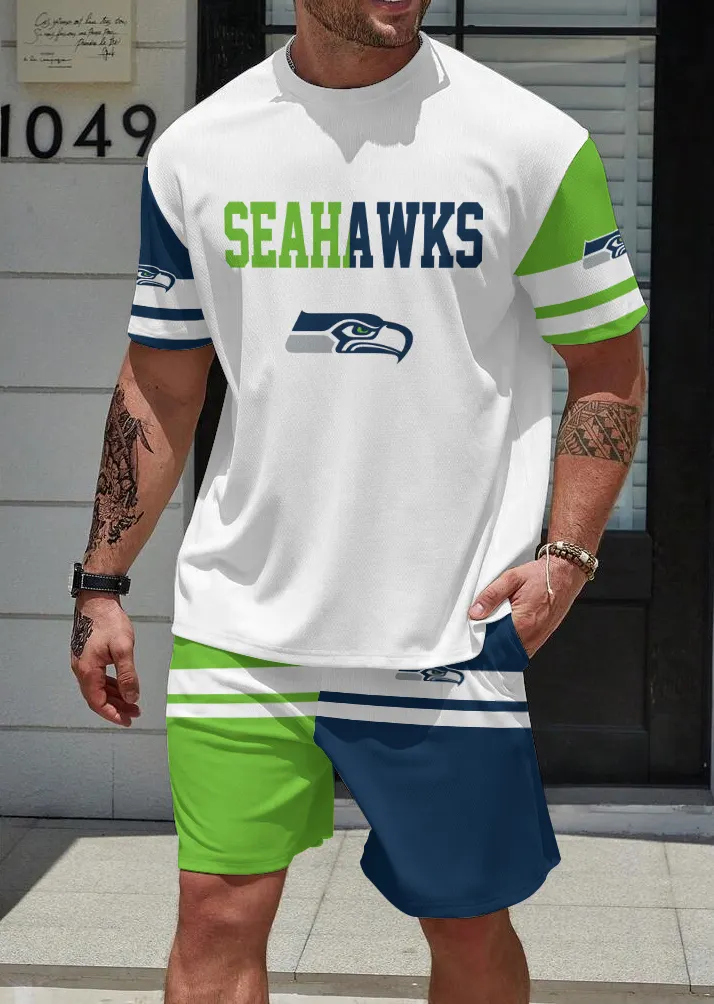 Seattle Seahawks  Limited Edition Top And Shorts Two-Piece Suits