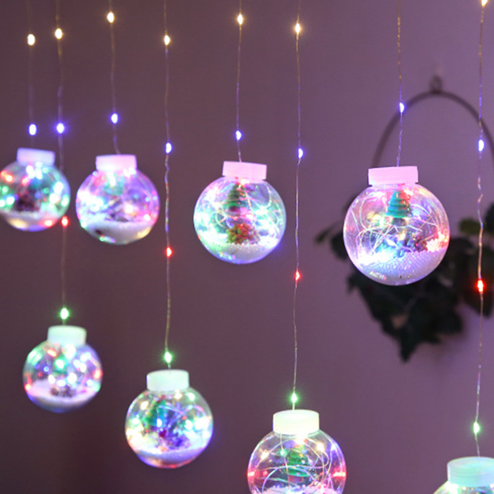 

LED String Fairy Lamp Garland Curtain Holiday Christmas Party Decor Light, 501 Original