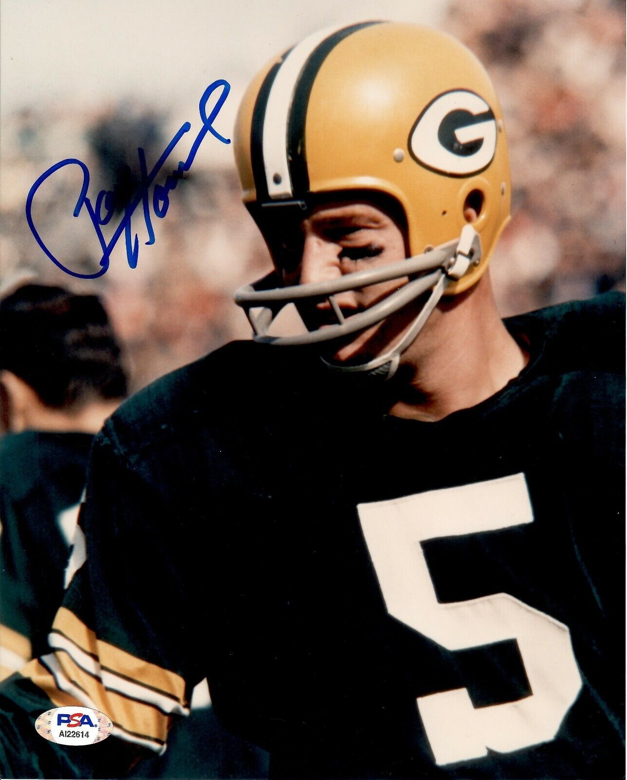 Paul Hornung autographed signed 8x10 Photo Poster painting NFL Green Bay Packers PSA COA