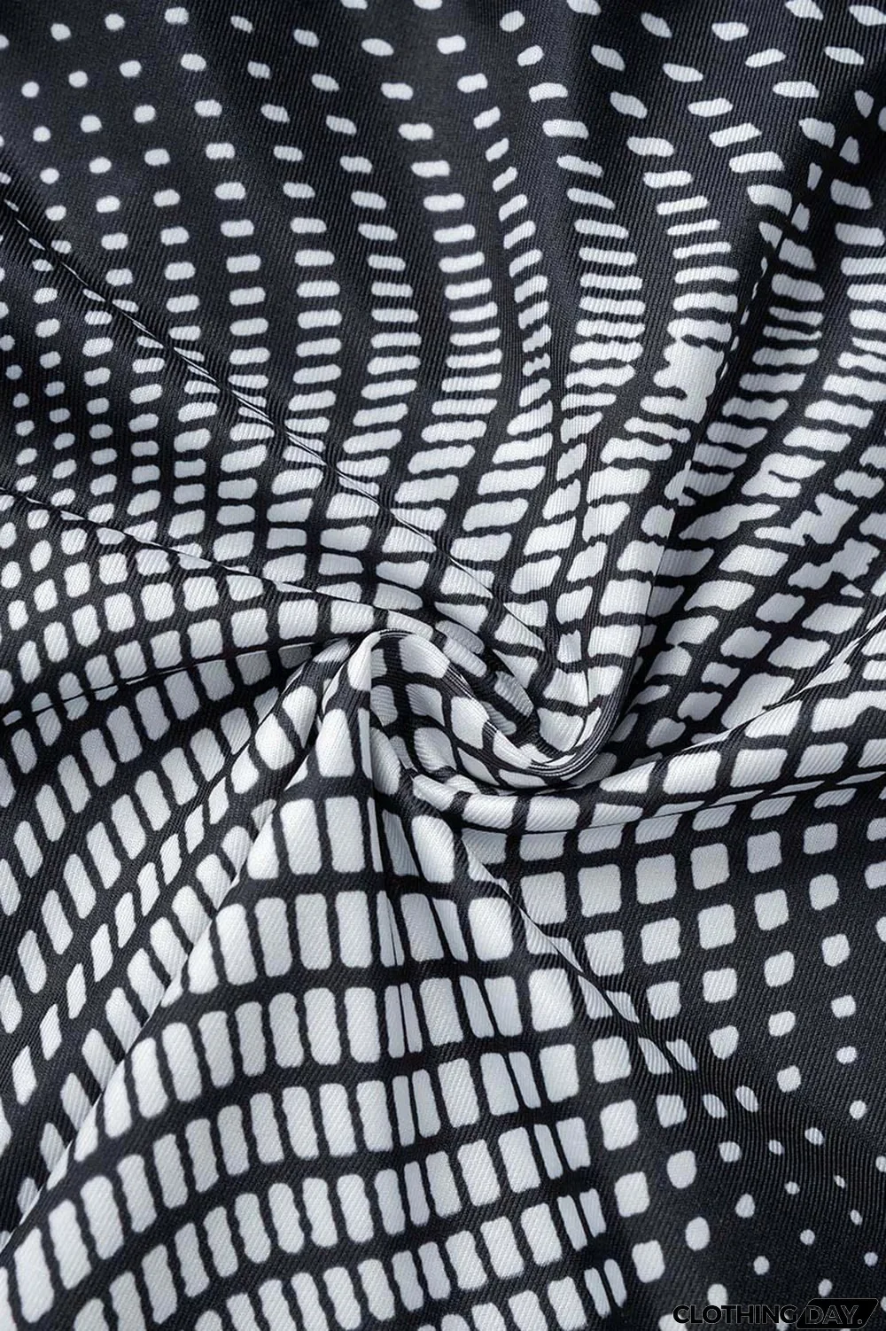 Grey Casual Street Polka Dot Hollowed Out Half A Turtleneck Long Sleeve Two Pieces