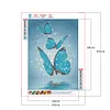 Papillon - Carré Diamant Peinture  30*40CM