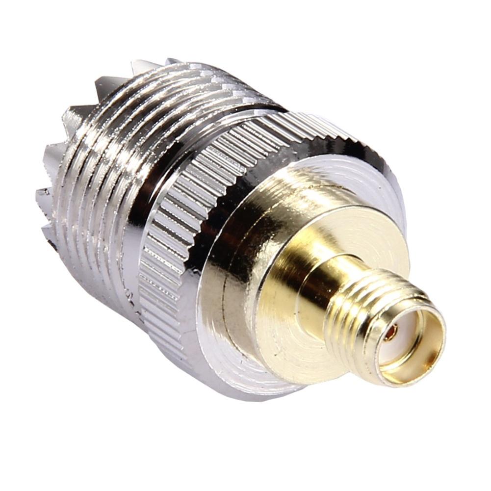 

SO239 SL16 SMA Female to UHF Female RF Coaxial Connector RF Coax Adapter, 501 Original