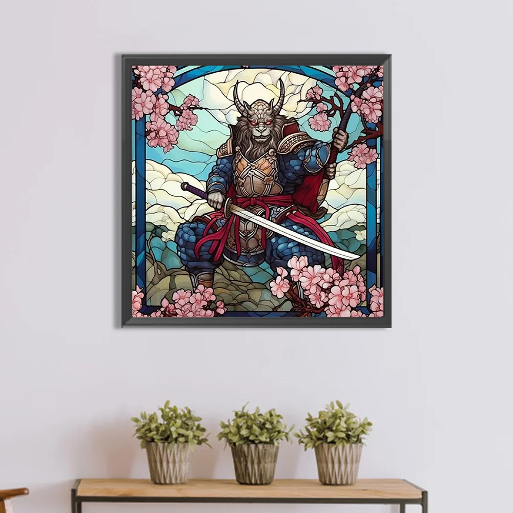 Full Round Diamond Painting 30*30cm - Aquaman And Bull King