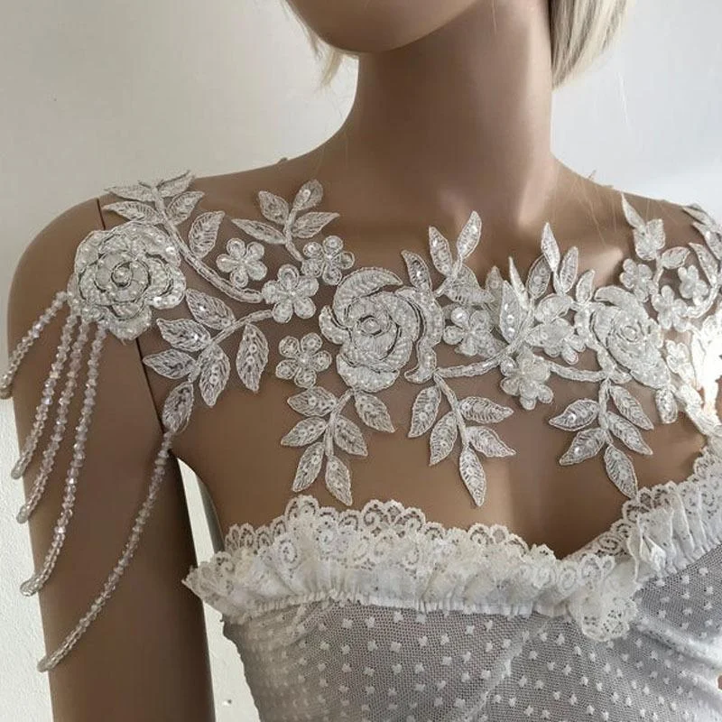 Shawl beads accessories shoulder chain