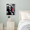 Diamond Painting -DIY Full Square Drill Skull Flower Woman