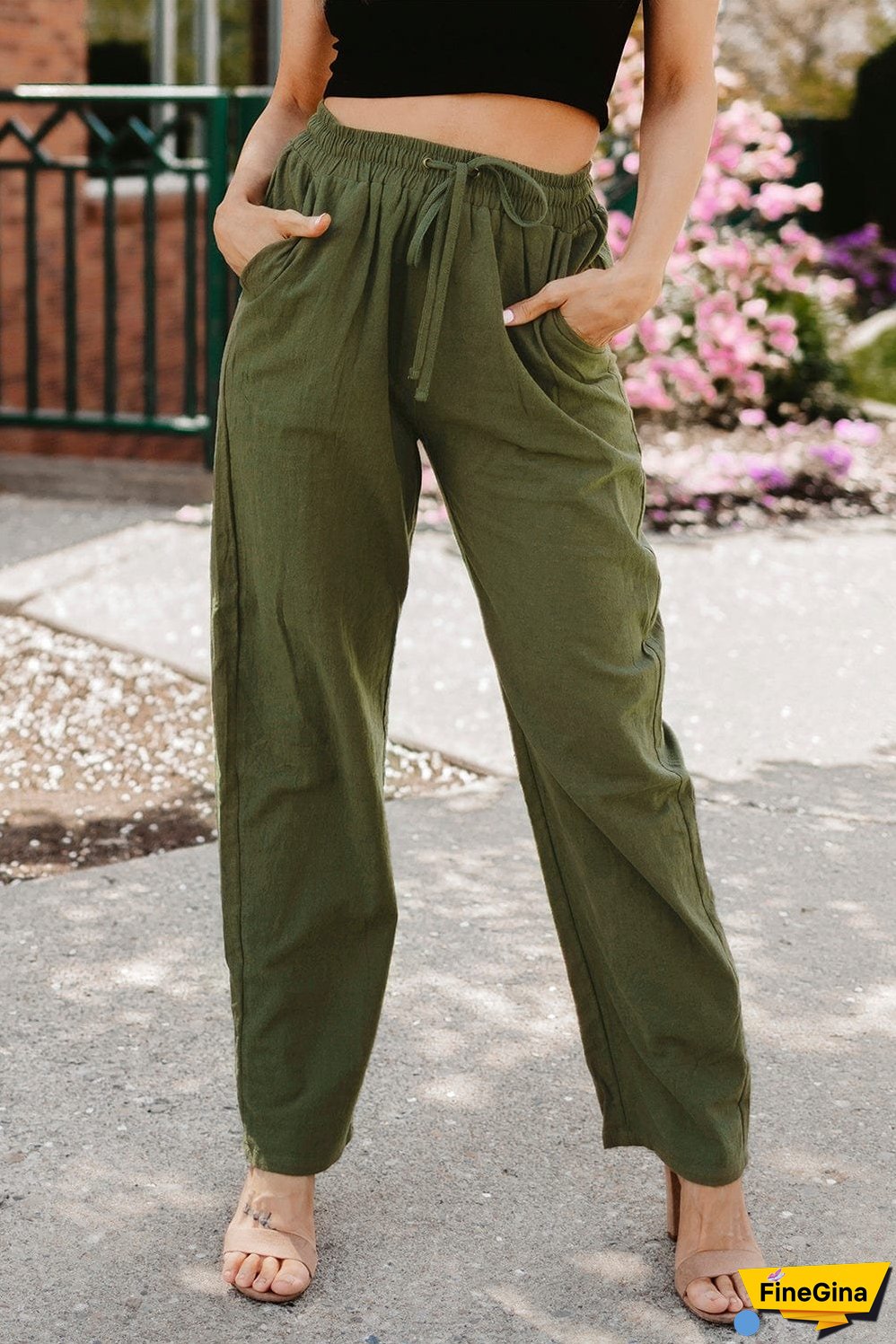Bohemian Style Linen Pants