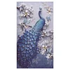 5D DIY Animal Peacock Embroidery Diamond Painting Rhinestones Cross Stitch