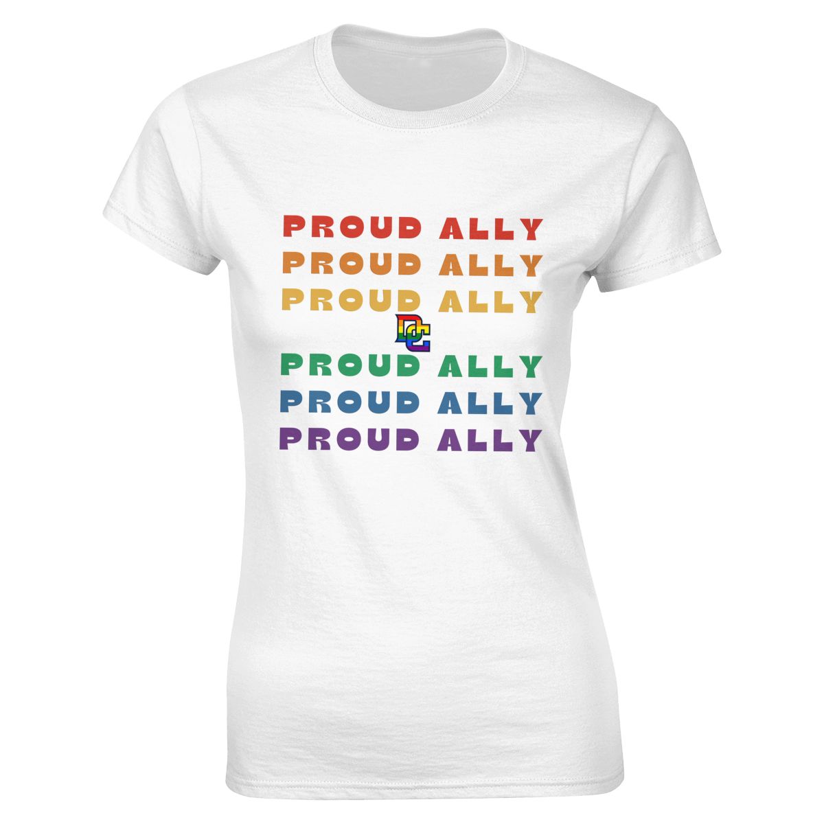 Washington Nationals Proud Ally Women's Classic-Fit T-Shirt