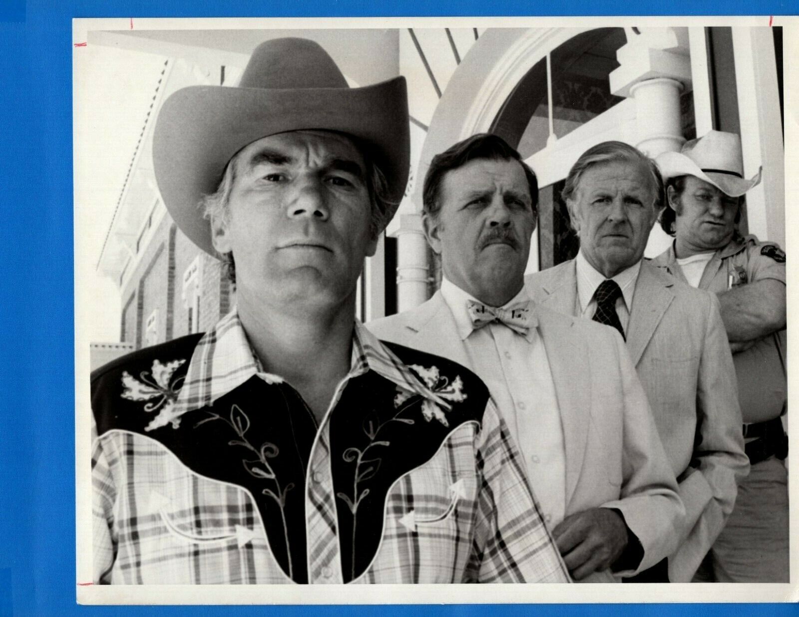 MITCHELL RYAN PAT HINGLE PHILLIP ABBOTT JOHN QUADE Vintage 8x10 Promo Photo Poster painting 1977