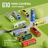 1080P 2K Digital Camera Thumb Keychain Camera 0.96 In LCD Screen HD Video Recorder 230 Rotatable Lens Portable Small Camcorder for Students Outdoor Photography