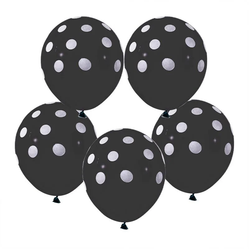10Pcs/lot 12inch Multicolor Polka Dot Balloons Inflatable Latex Balloons for Wedding Birthday Party Baby Shower Decoration Cheap