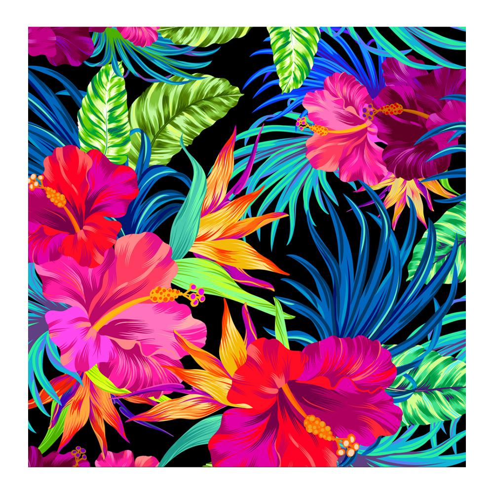 

30*30CM - Flower - Round Drill Diamond Painting, 501 Original