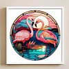 (Counted/Stamped) Flamingo - 18CT Cross Stitch 20*20cm/7.87*7.87in