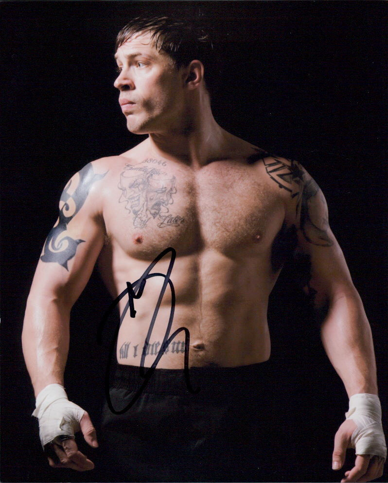 Tom Hardy signed authentic 8x10 Photo Poster painting COA