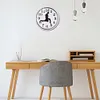 British Comedy Inspired Ministry of Silly Walk Wall Clock Silent Mute Clock