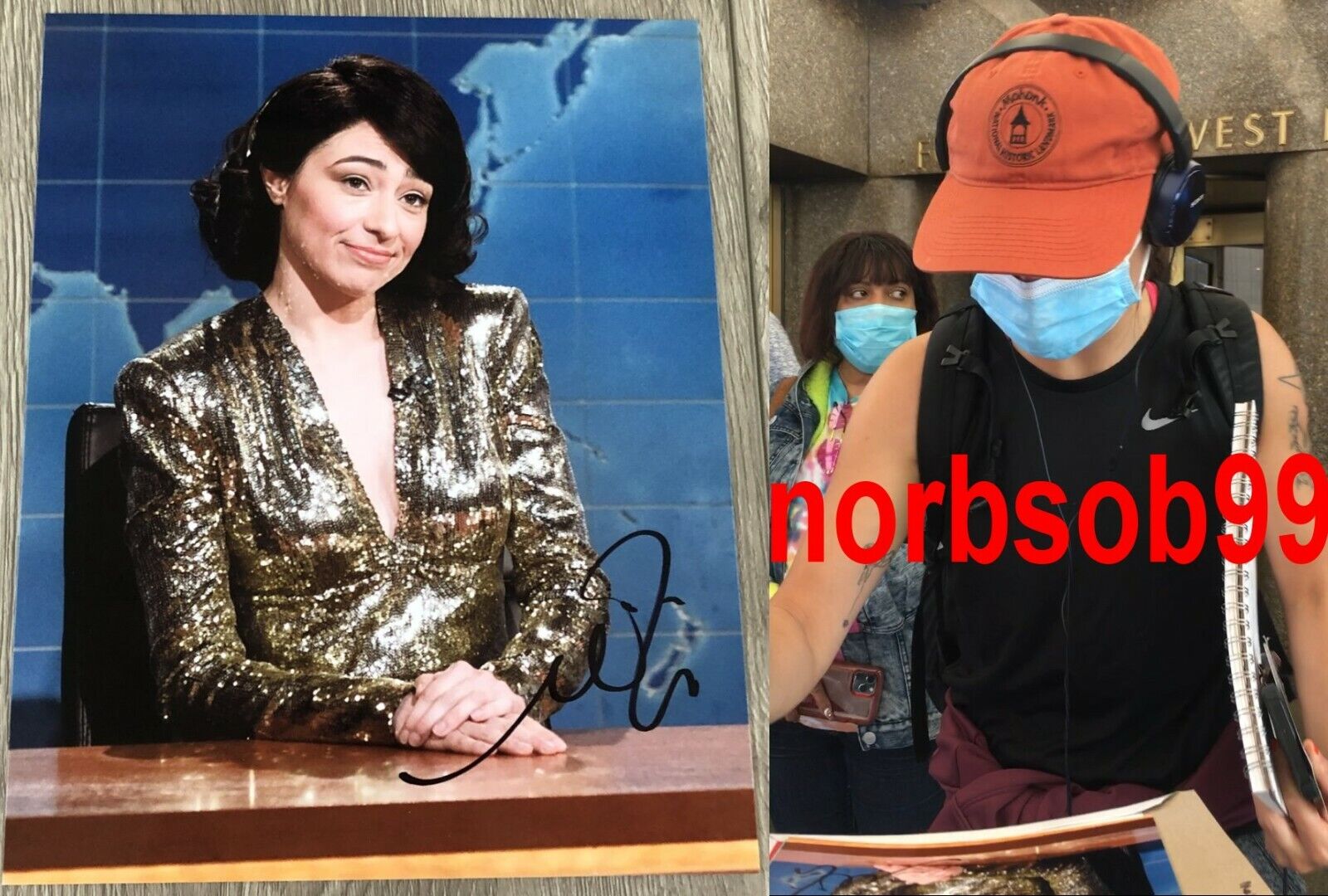 MELISSA VILLASENOR SIGNED SATURDAY NIGHT LIVE SNL 8x10 Photo Poster painting E w/EXACT PROOF