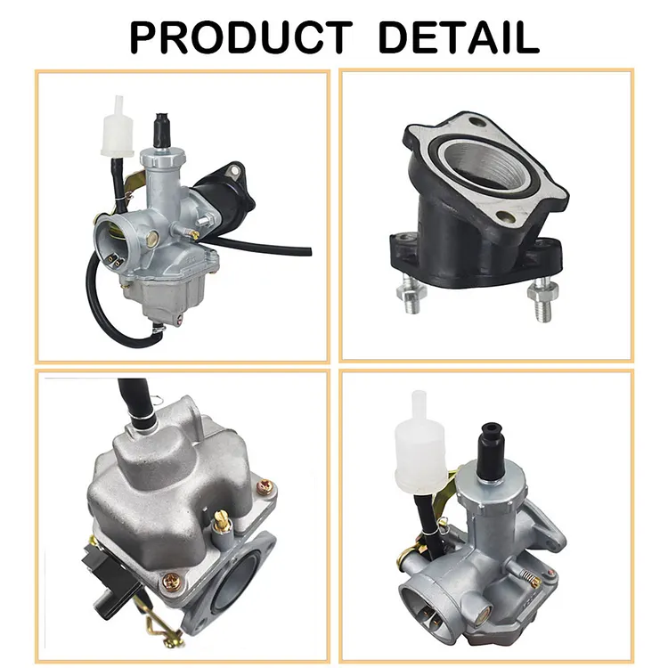 Silscvtt Carburetor Carb with Intake Boot Hose Replacement for Honda ATC200 ATC200S ATC200M