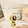 2025 new multi-expression shaking head small fan super cool expression package mini night light air circulation fan
