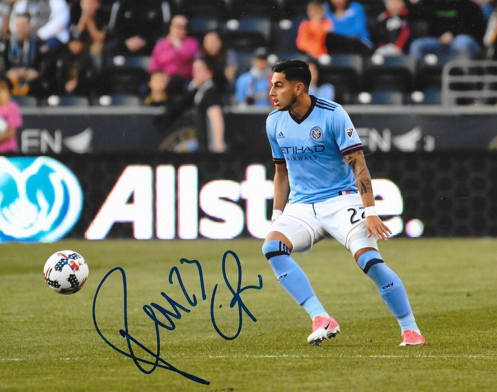 Ronald Matarrita signed New York City FC 8x10 Photo Poster painting autographed NYCFC MLS 2