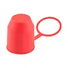Car Trailer Ball Cap PVC Tow Bar Cap Waterproof for Car Ball Head (Red)