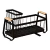 Sink Caddy Organizer & High Brush Holder Kitchen Bathroom Sponge Holder Basket