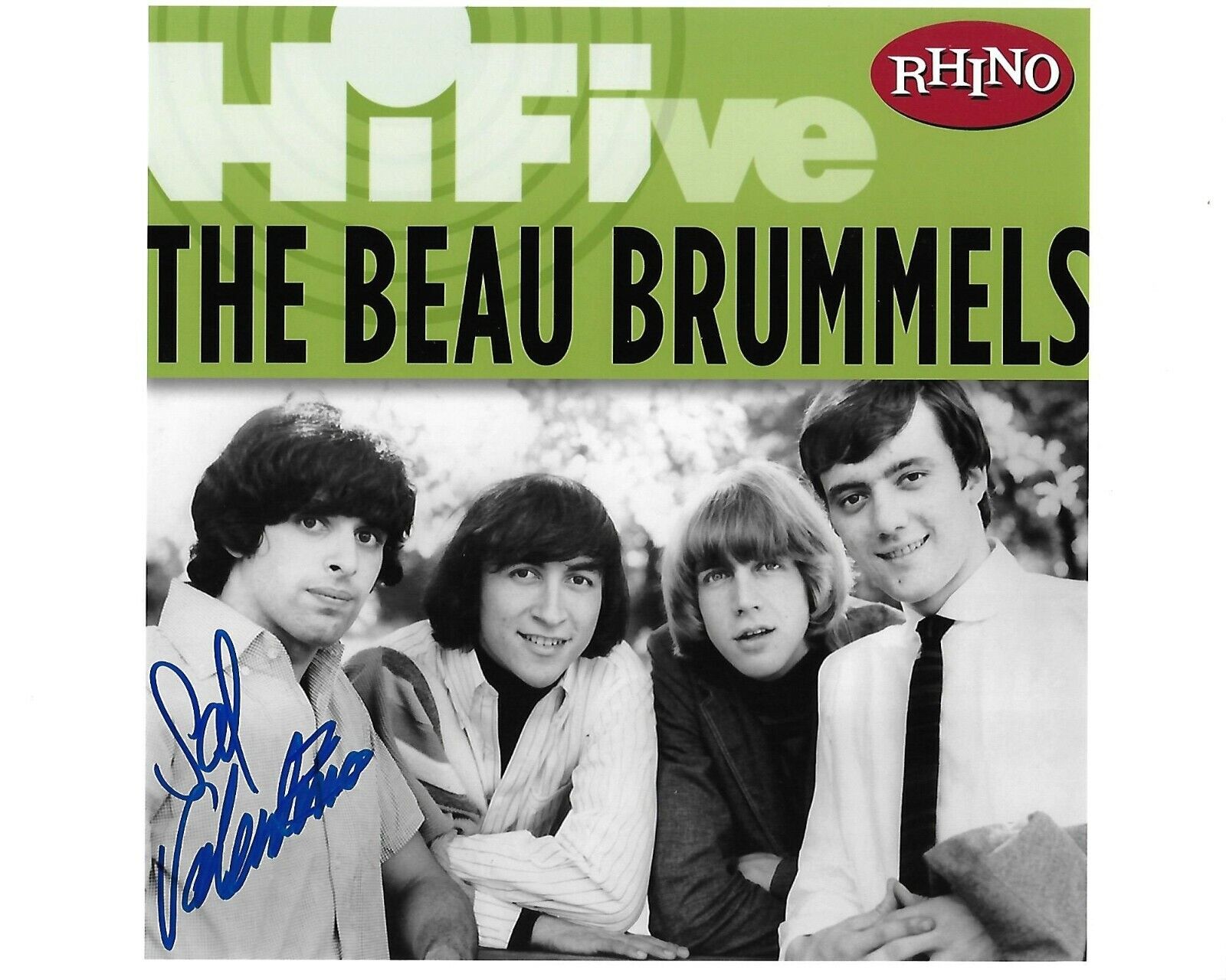 Sal Valentino The Beau Brummels original In Person Signed 8X10 Photo Poster painting At Hshow