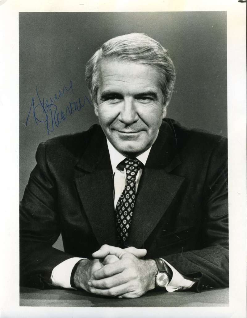 Harry Reasoner Signed Psa/dna Certified 7x9 Photo Poster painting Authenticated Autograph