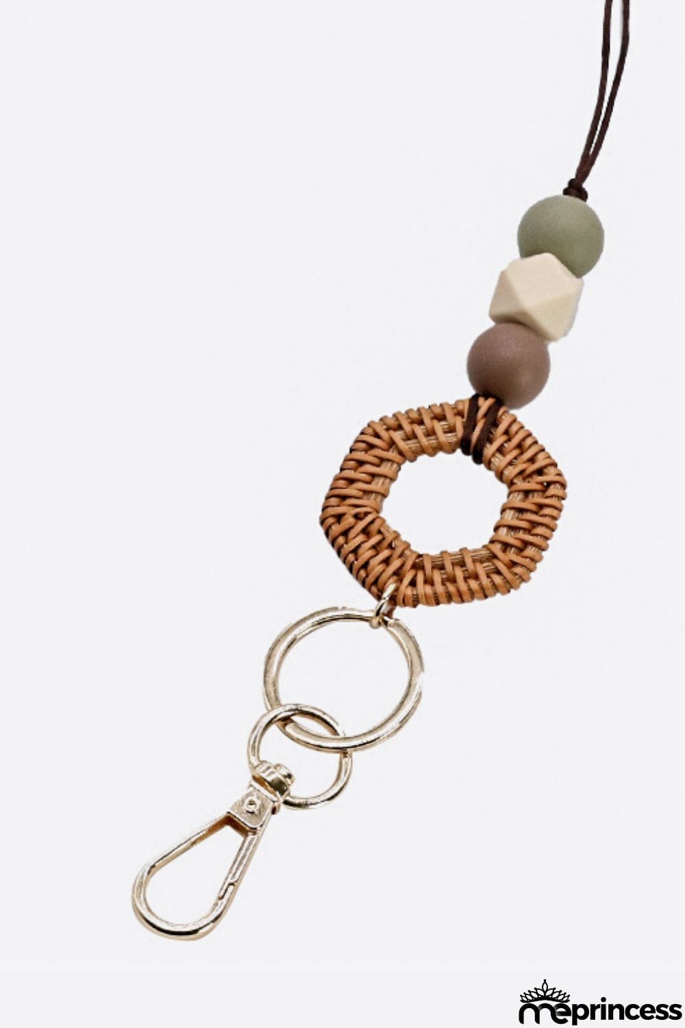 Assorted 4-Piece Silicone Bead Lanyard