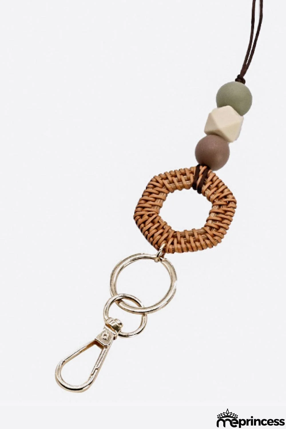 Assorted 4-Piece Silicone Bead Lanyard