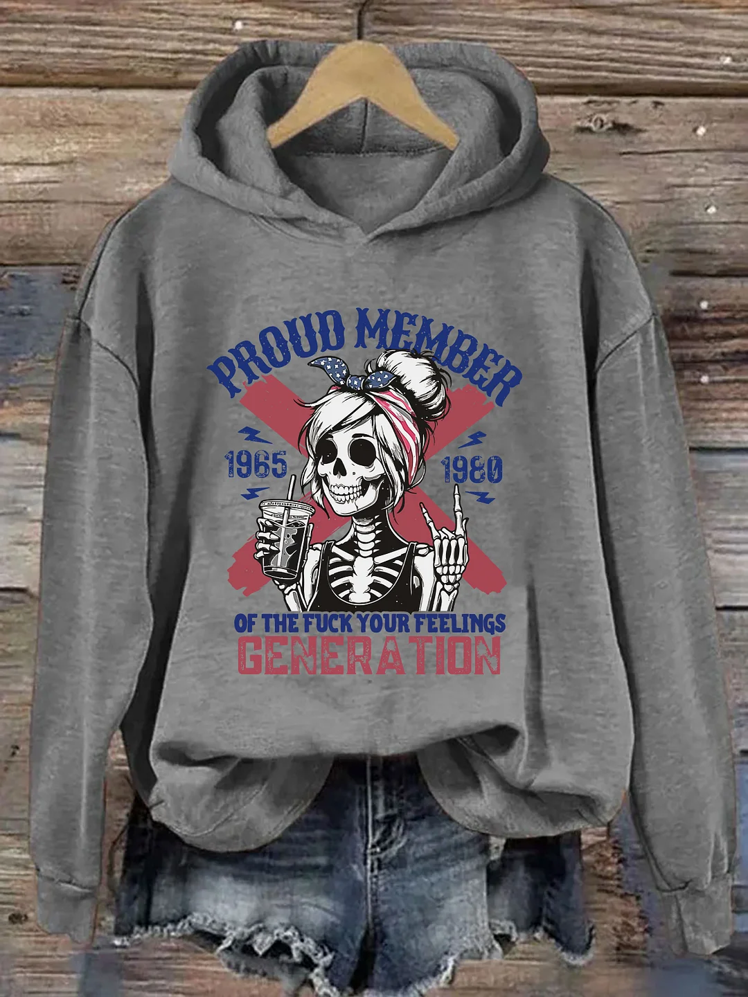 Gen X Halloween Hoodie