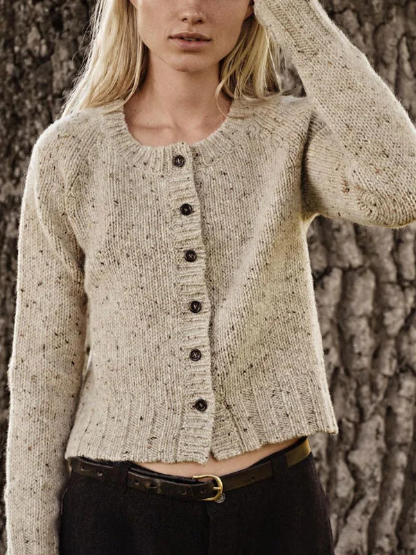 Casual Single Breasted Outdoor Women's Sweater