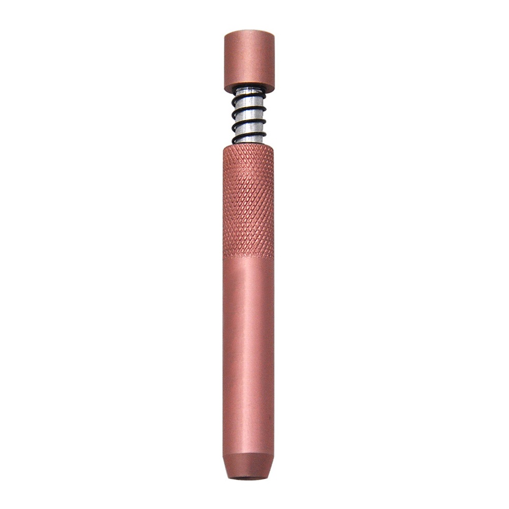 

Portable Tobacco Herb Pressing Spring Pipe Metal Cigarette One Hitter Rod, 501 Original