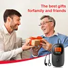 Portable Radio Digital Tuning FM Radio with Earphone Mini Radio for Home Outdoor