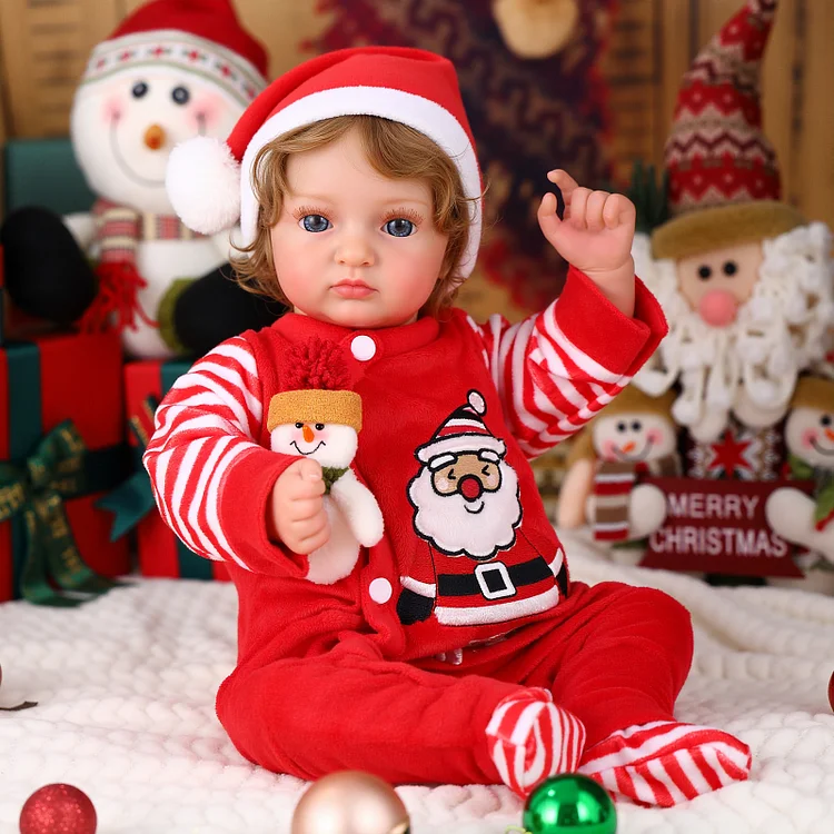 Babeside Christmas Quiet Reborn Baby Maris 20'' Princess Girl Best Gift for Kids