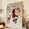 Pearl Bead Mosaic Painting Kit DIY 30x40cm(Santa Claus delivering presents)