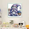 Dwarf - 9CT Partial Beaded Cross Stitch Kit(39x39cm)
