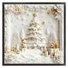 Christmas Tree-11CT Stamped Cross Stitch 40*40cm/15.75*15.75in