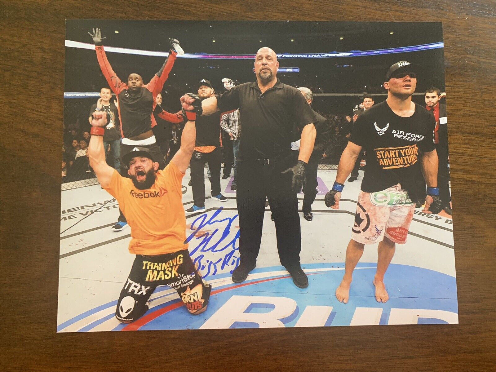 Johny Hendricks UFC Signed 8x10 Autographed Photo Poster painting