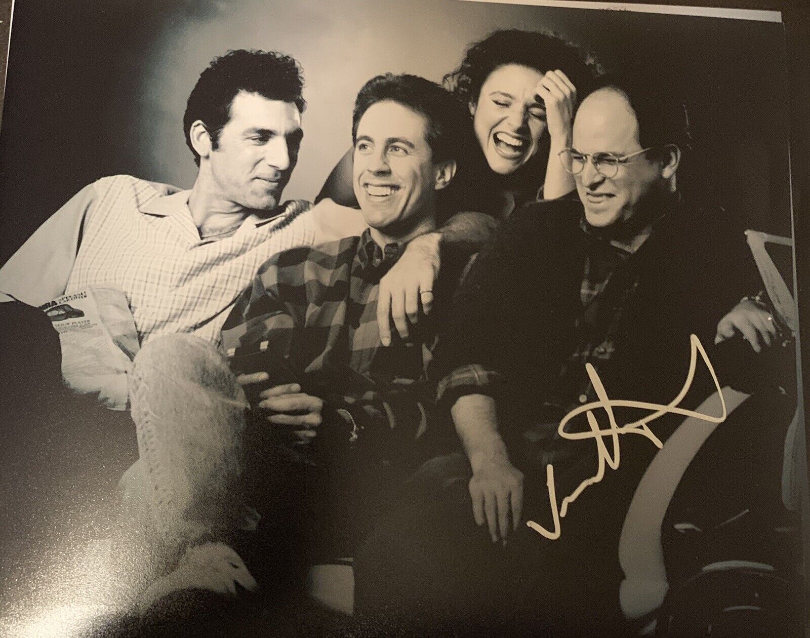 JASON ALEXANDER SIGNED 8x10 Photo Poster painting Pic Auto Seinfeld