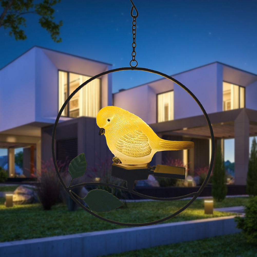 

Bird LED Solar Hanging Waterproof Iron Art-Outdoor Solar Light, 501 Original