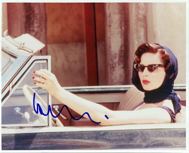 Isabella Rossellini signed in-person 8x10 Photo Poster painting