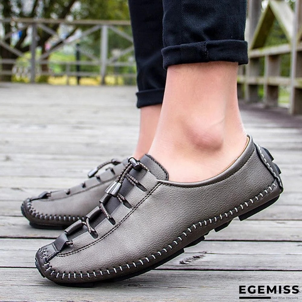 Men's Comfort Shoes Leather Spring / Fall Oxfords Red / Brown / Black / Party & Evening / Party & Evening / EU42 | EGEMISS