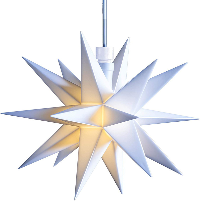 

5m LED Star Shape Christmas Window Indoor House Decoration Ornaments, White, 501 Original