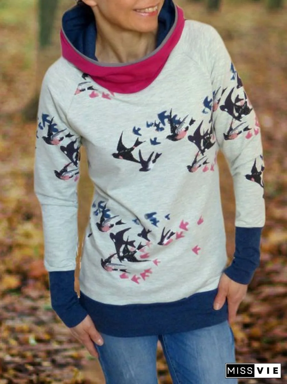 Casual Printed Sweatshirts